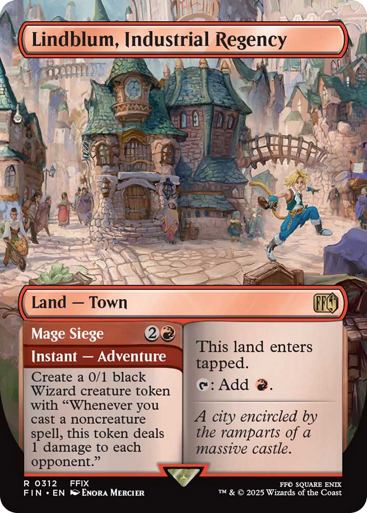 Lindblum, Industrial Regency (Borderless) [FINAL FANTASY] | Gear Gaming Bentonville