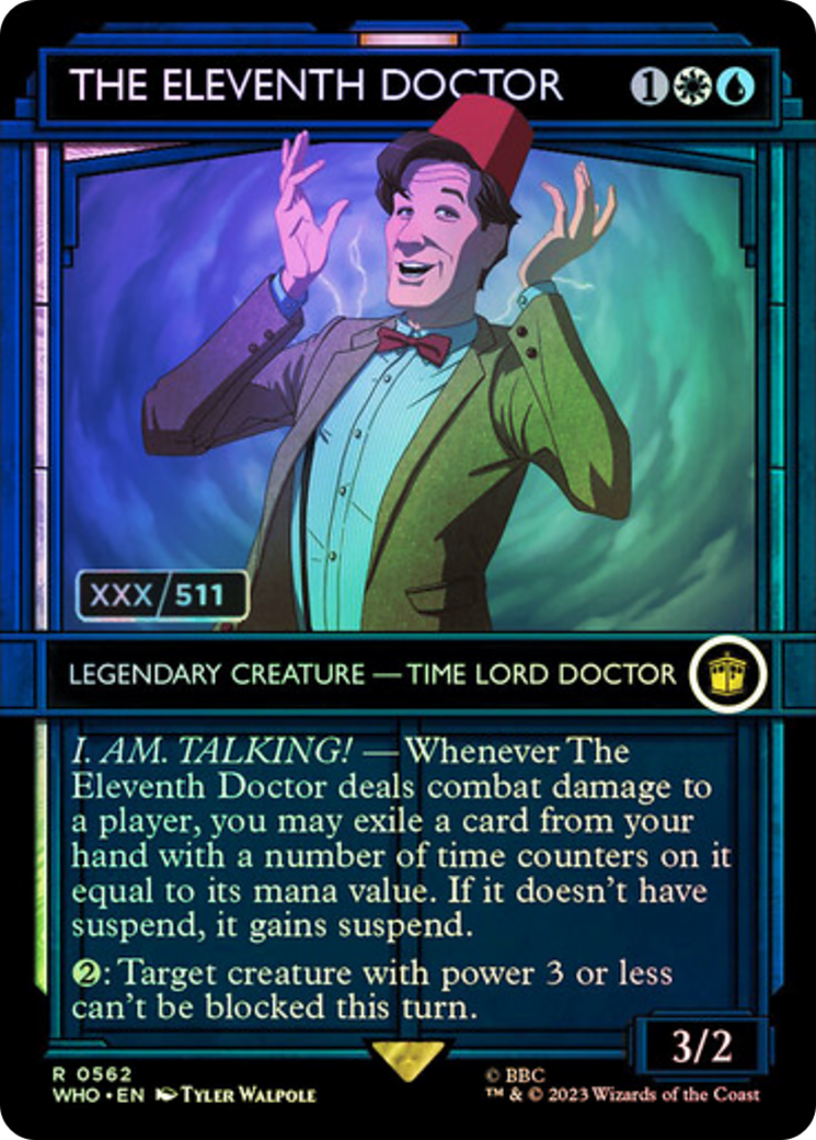 The Eleventh Doctor (Serial Numbered) [Doctor Who] | Gear Gaming Bentonville