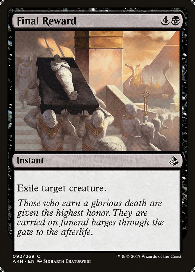 Final Reward [Amonkhet] | Gear Gaming Bentonville