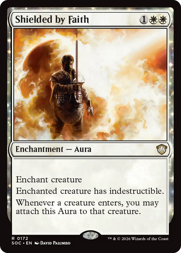 Shielded by Faith [Secrets of Strixhaven Commander] | Gear Gaming Bentonville