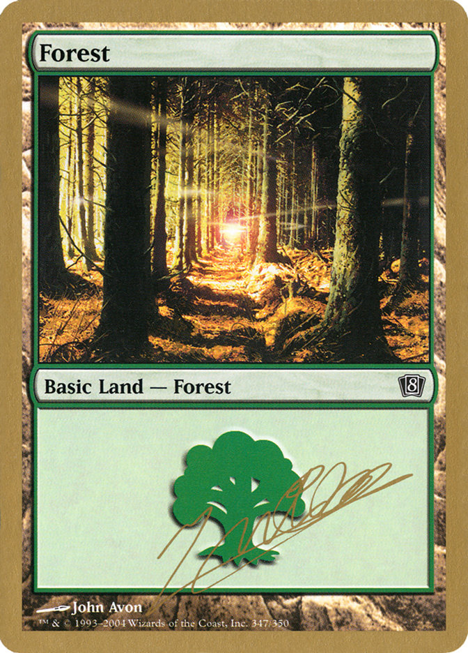 Forest (jn347) (Julien Nuijten) [World Championship Decks 2004] | Gear Gaming Bentonville