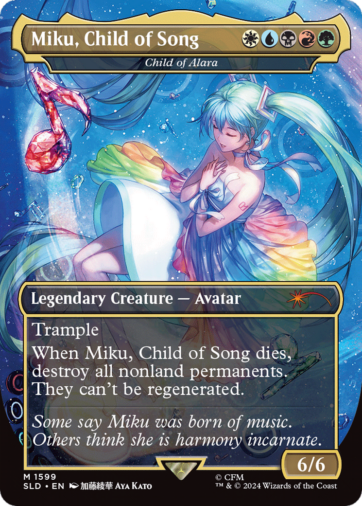 Miku, Child of Song - Child of Alara [Secret Lair Drop Series] | Gear Gaming Bentonville