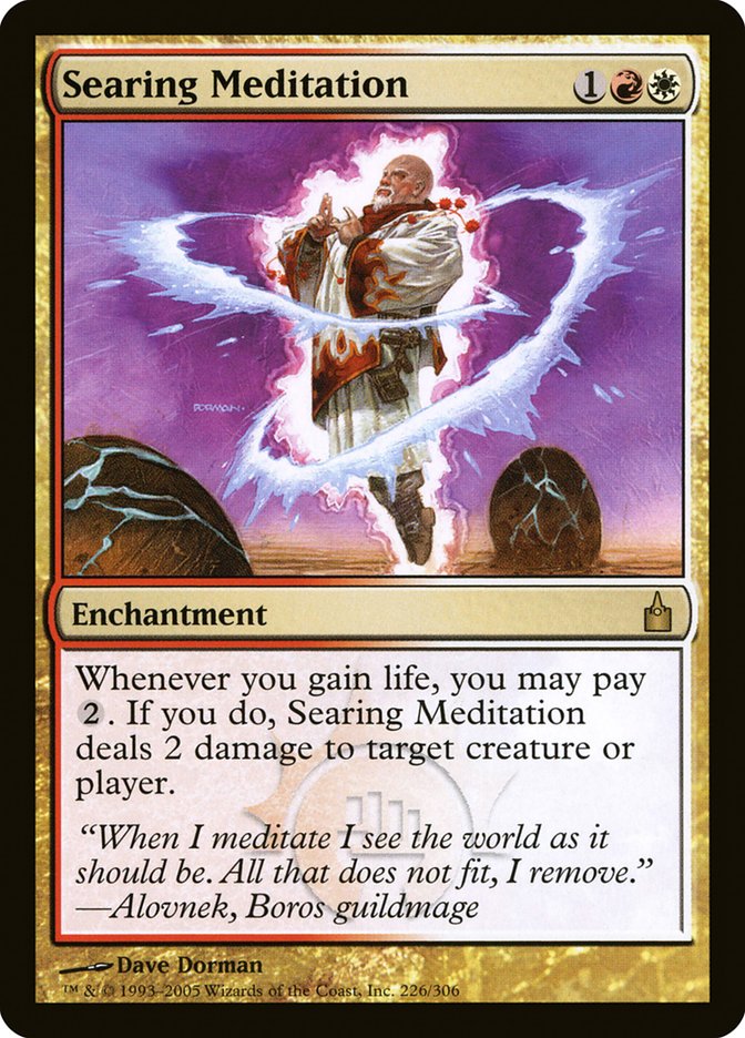 Searing Meditation [Ravnica: City of Guilds] | Gear Gaming Bentonville
