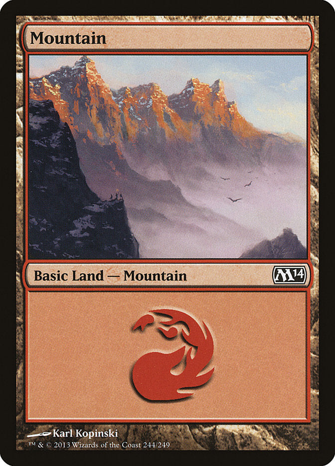 Mountain (244) [Magic 2014] | Gear Gaming Bentonville