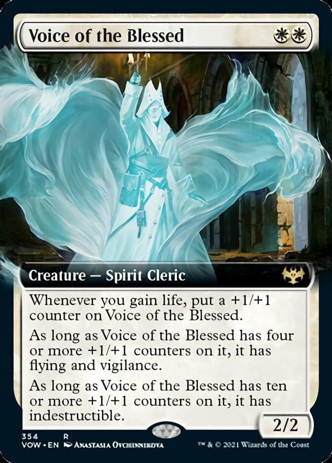 Voice of the Blessed (Extended Art) [Innistrad: Crimson Vow] | Gear Gaming Bentonville