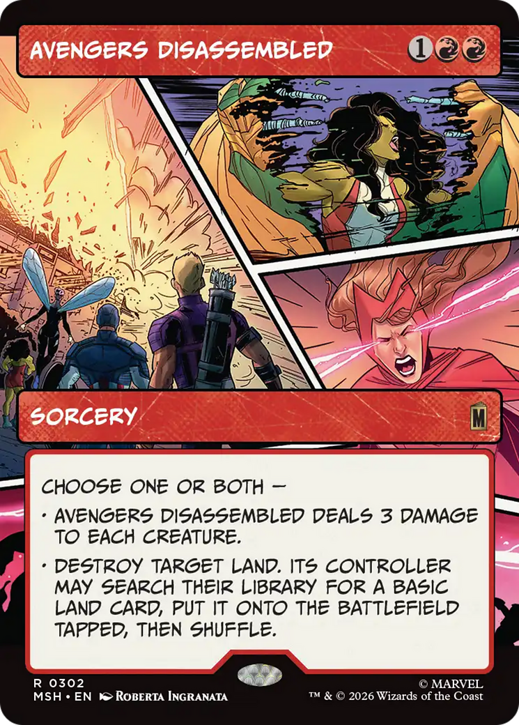 Avengers Disassembled (Borderless) [Marvel Super Heroes] | Gear Gaming Bentonville