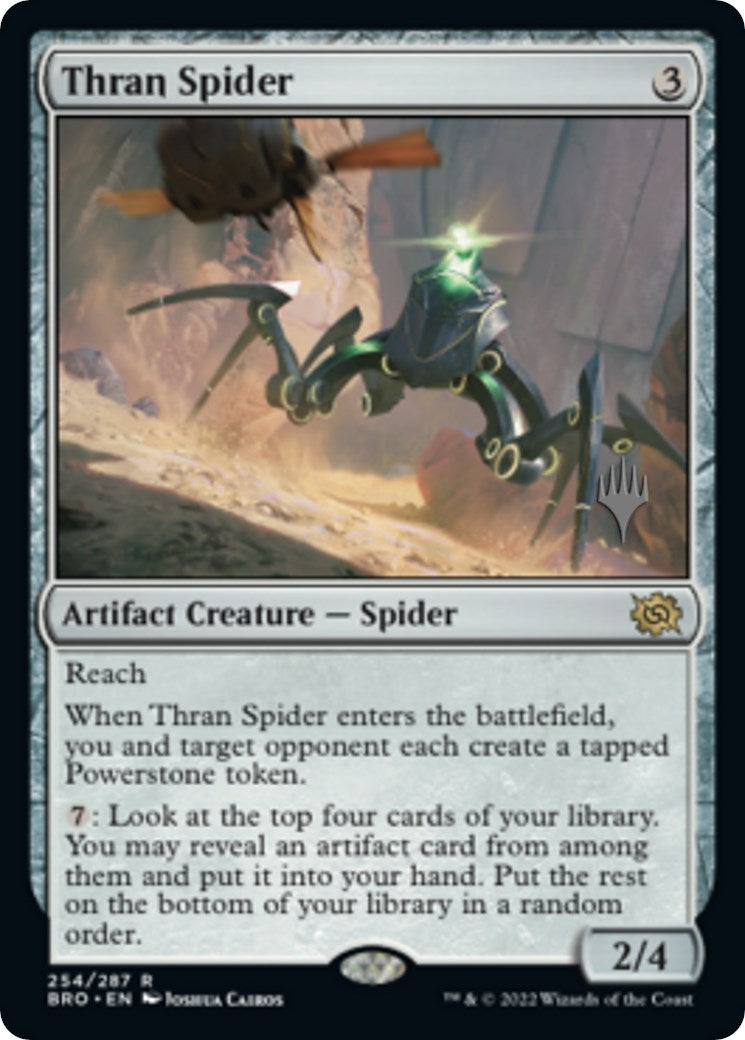 Thran Spider (Promo Pack) [The Brothers' War Promos] | Gear Gaming Bentonville