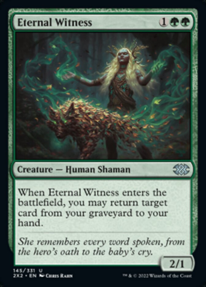 Eternal Witness [Double Masters 2022] | Gear Gaming Bentonville