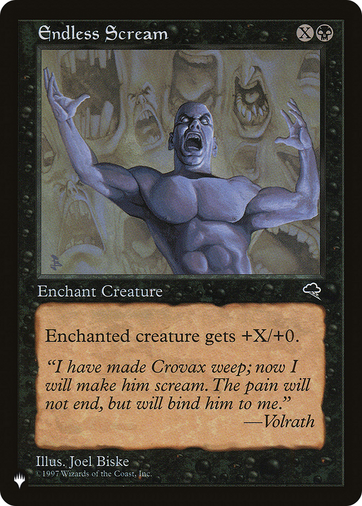 Endless Scream [The List Reprints] | Gear Gaming Bentonville