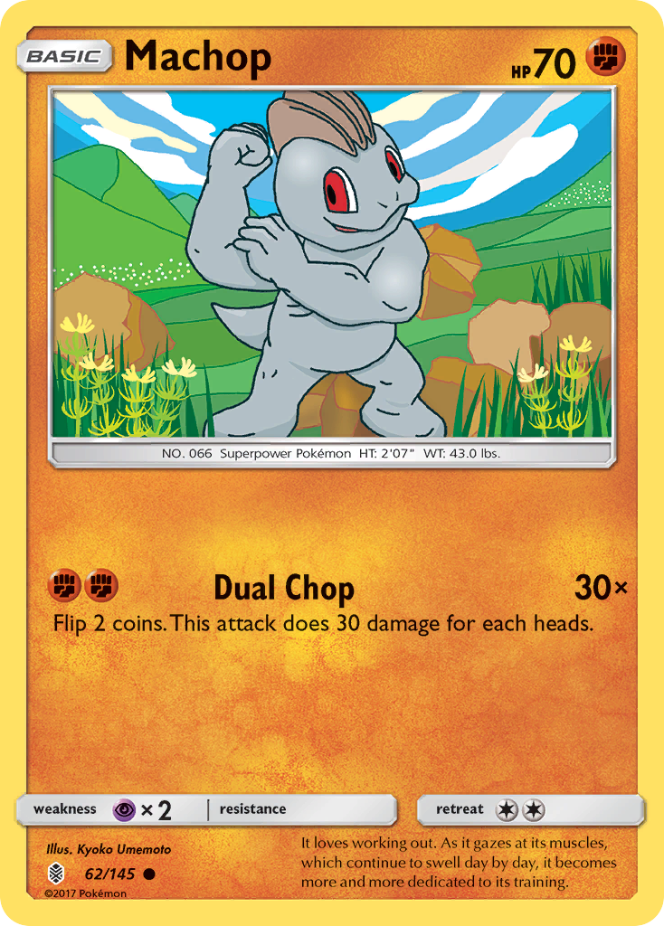 Machop (62/145) [Sun & Moon: Guardians Rising] | Gear Gaming Bentonville