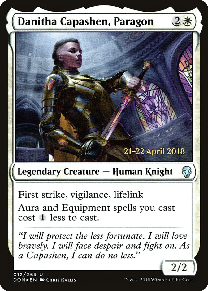 Danitha Capashen, Paragon [Dominaria Prerelease Promos] | Gear Gaming Bentonville