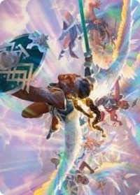 Starnheim Unleashed Art Card [Kaldheim Art Series] | Gear Gaming Bentonville