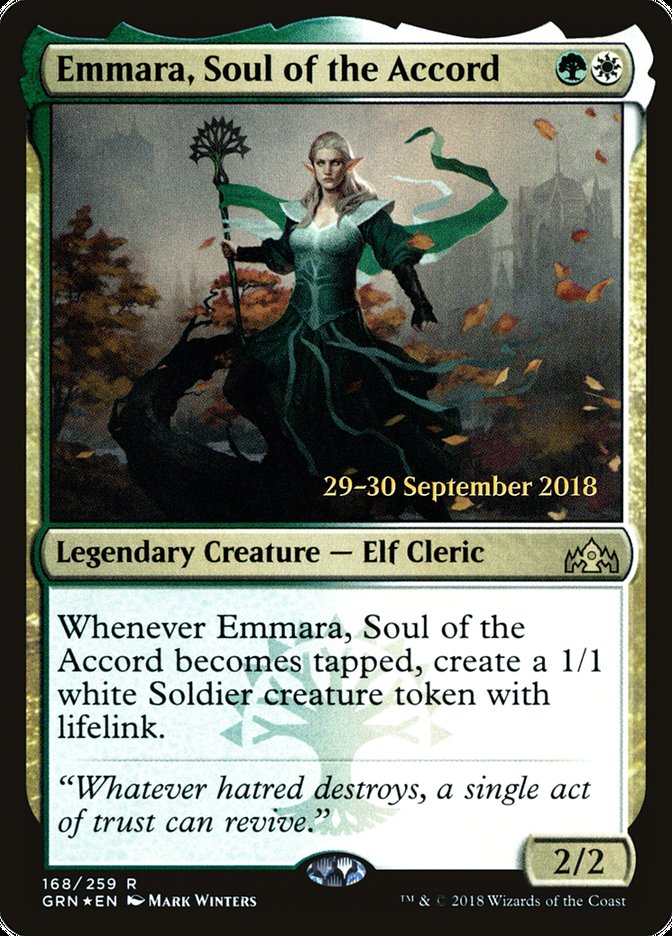Emmara, Soul of the Accord [Guilds of Ravnica Prerelease Promos] | Gear Gaming Bentonville