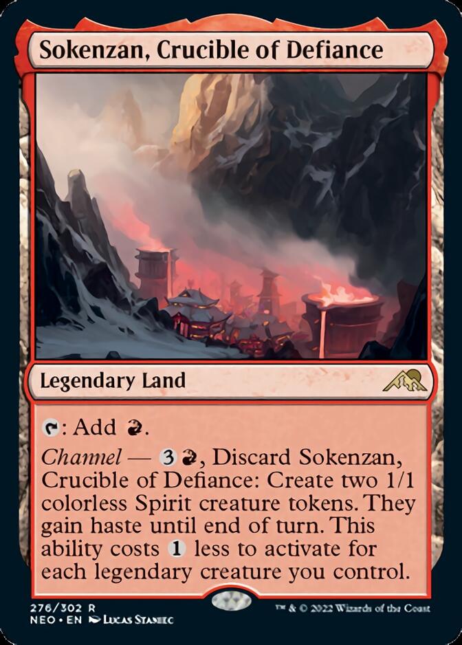 Sokenzan, Crucible of Defiance [Kamigawa: Neon Dynasty] | Gear Gaming Bentonville