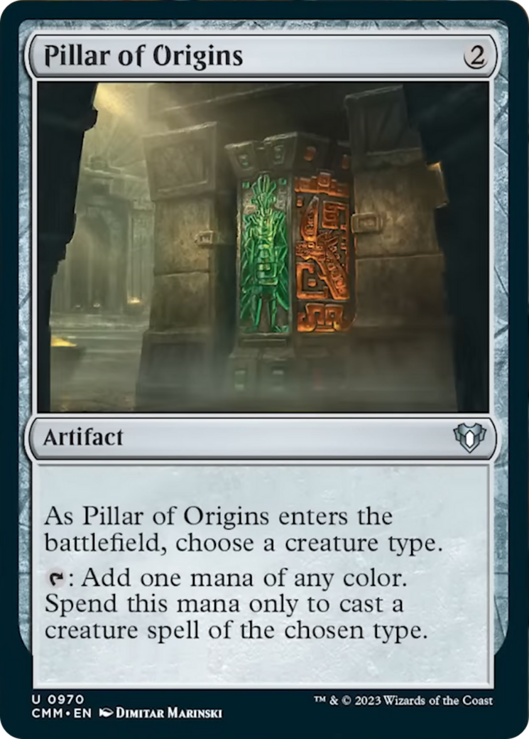 Pillar of Origins [Commander Masters] | Gear Gaming Bentonville