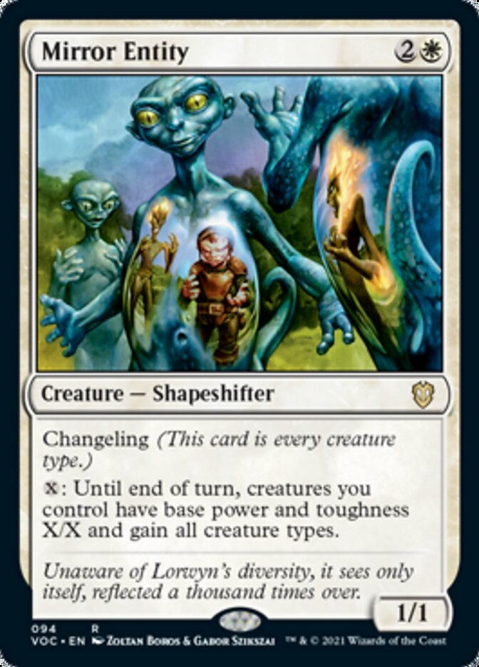 Mirror Entity [Innistrad: Crimson Vow Commander] | Gear Gaming Bentonville