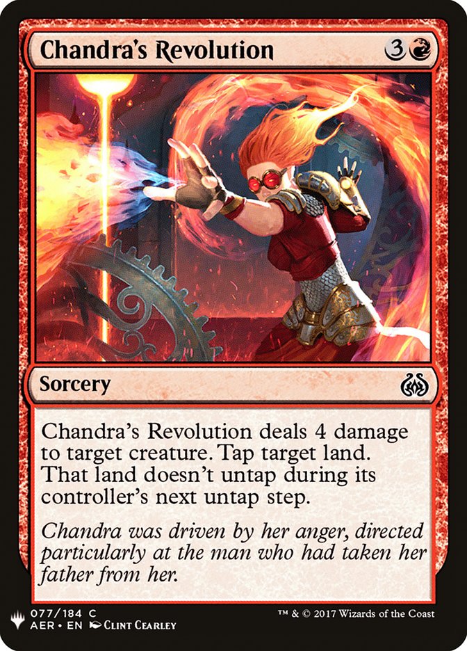 Chandra's Revolution [Mystery Booster] | Gear Gaming Bentonville