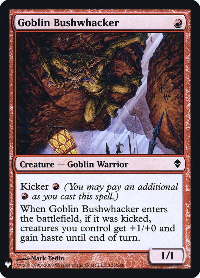 Goblin Bushwhacker [Mystery Booster] | Gear Gaming Bentonville