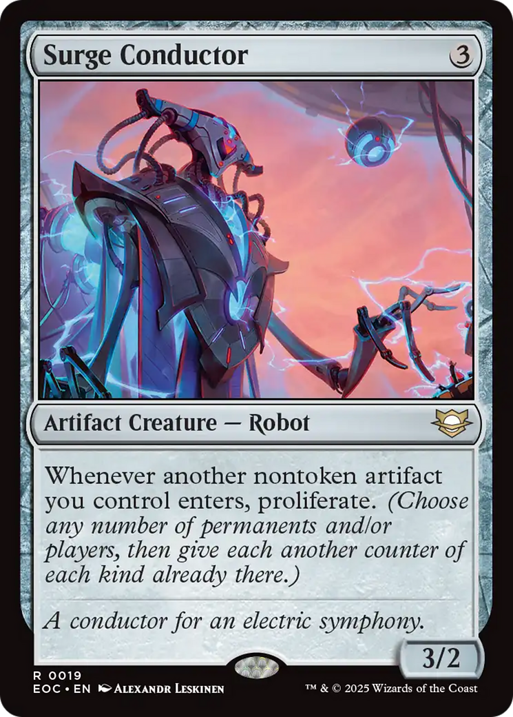 Surge Conductor [Edge of Eternities Commander] | Gear Gaming Bentonville