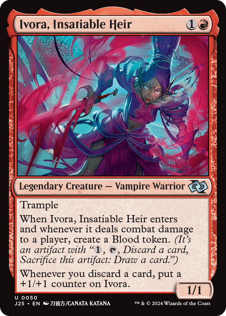 Ivora, Insatiable Heir [Foundations Jumpstart] | Gear Gaming Bentonville