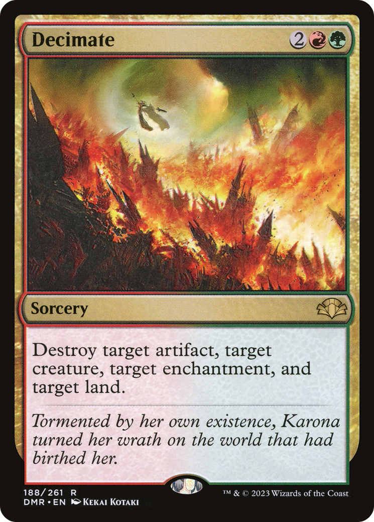 Decimate [Dominaria Remastered] | Gear Gaming Bentonville