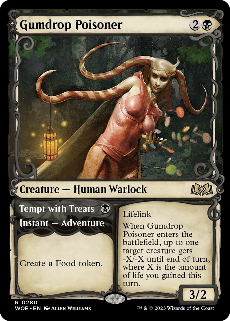 Gumdrop Poisoner // Tempt with Treats (Showcase) [Wilds of Eldraine] | Gear Gaming Bentonville