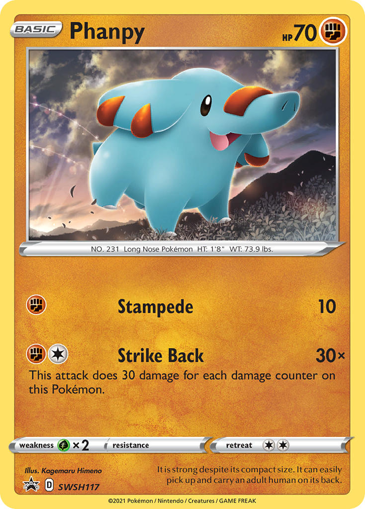 Phanpy (SWSH117) [Sword & Shield: Black Star Promos] | Gear Gaming Bentonville