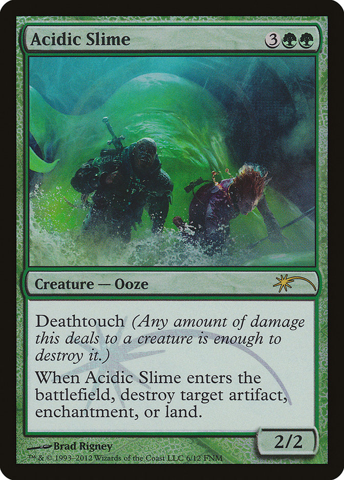 Acidic Slime [Friday Night Magic 2012] | Gear Gaming Bentonville