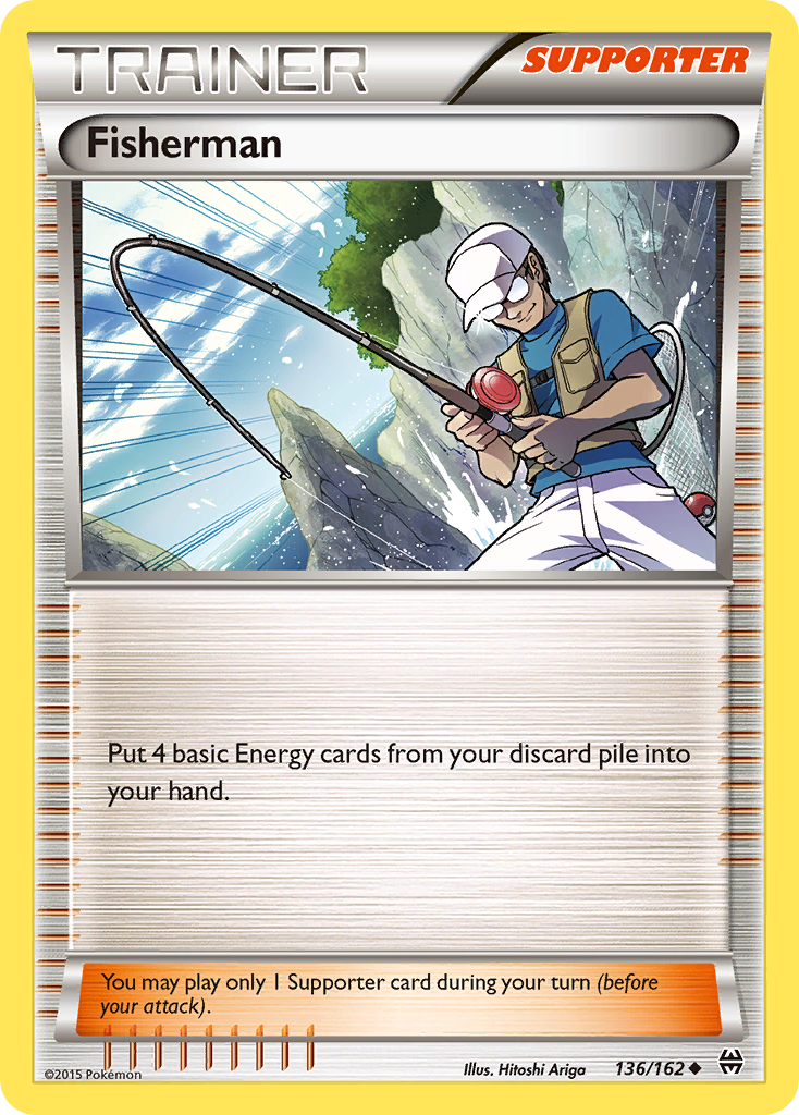 Fisherman (136/162) [XY: BREAKthrough] | Gear Gaming Bentonville