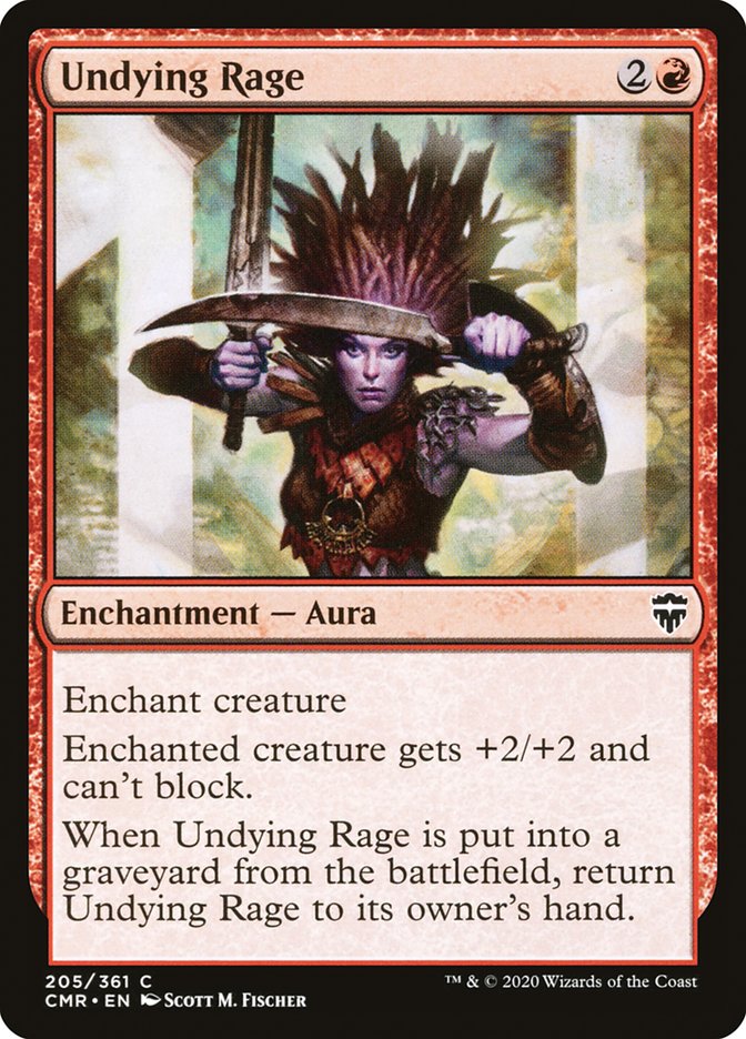 Undying Rage [Commander Legends] | Gear Gaming Bentonville