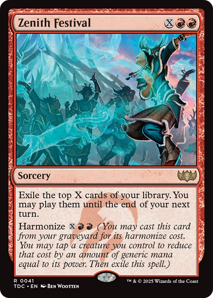 Zenith Festival [Tarkir: Dragonstorm Commander] | Gear Gaming Bentonville