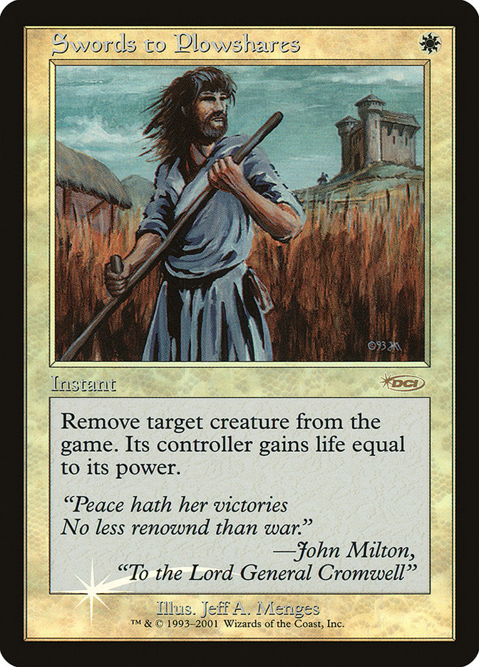 Swords to Plowshares [Friday Night Magic 2001] | Gear Gaming Bentonville