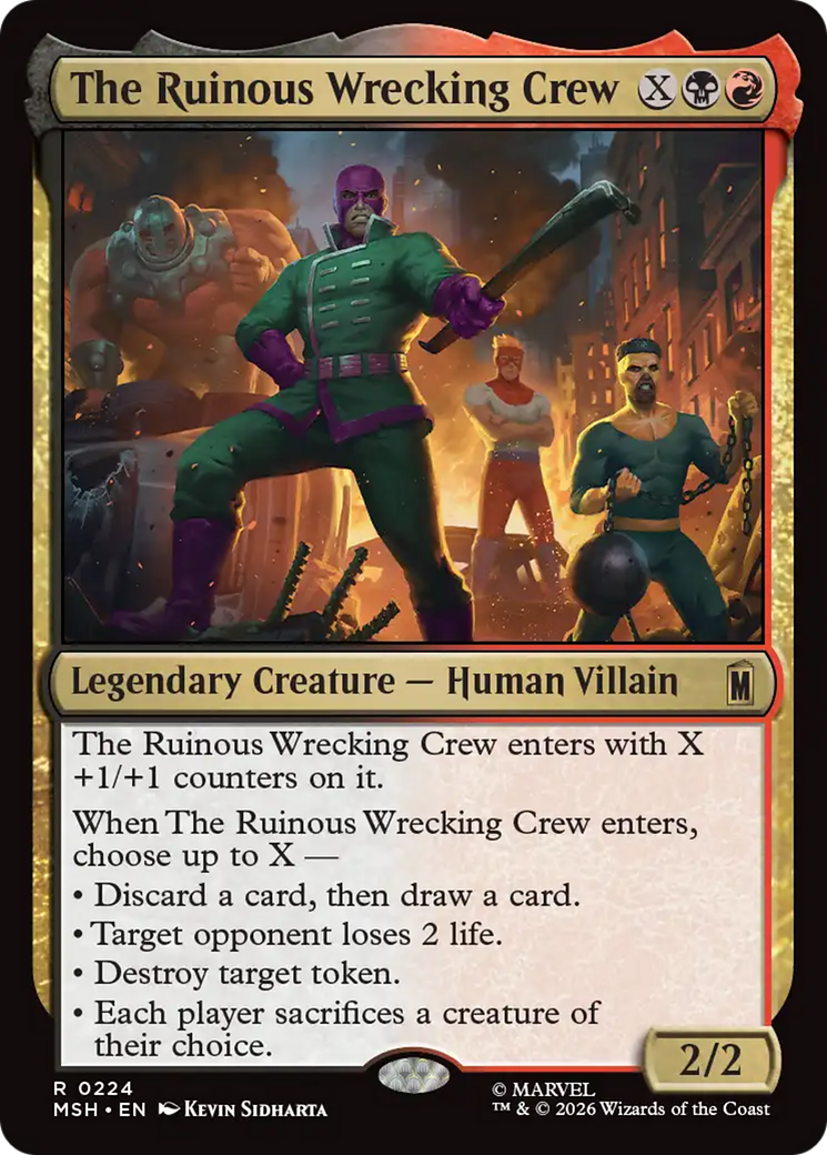 The Ruinous Wrecking Crew [Marvel Super Heroes] | Gear Gaming Bentonville
