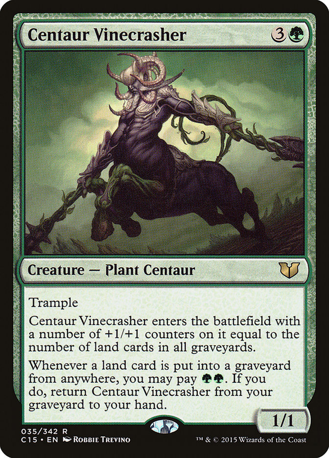 Centaur Vinecrasher [Commander 2015] | Gear Gaming Bentonville