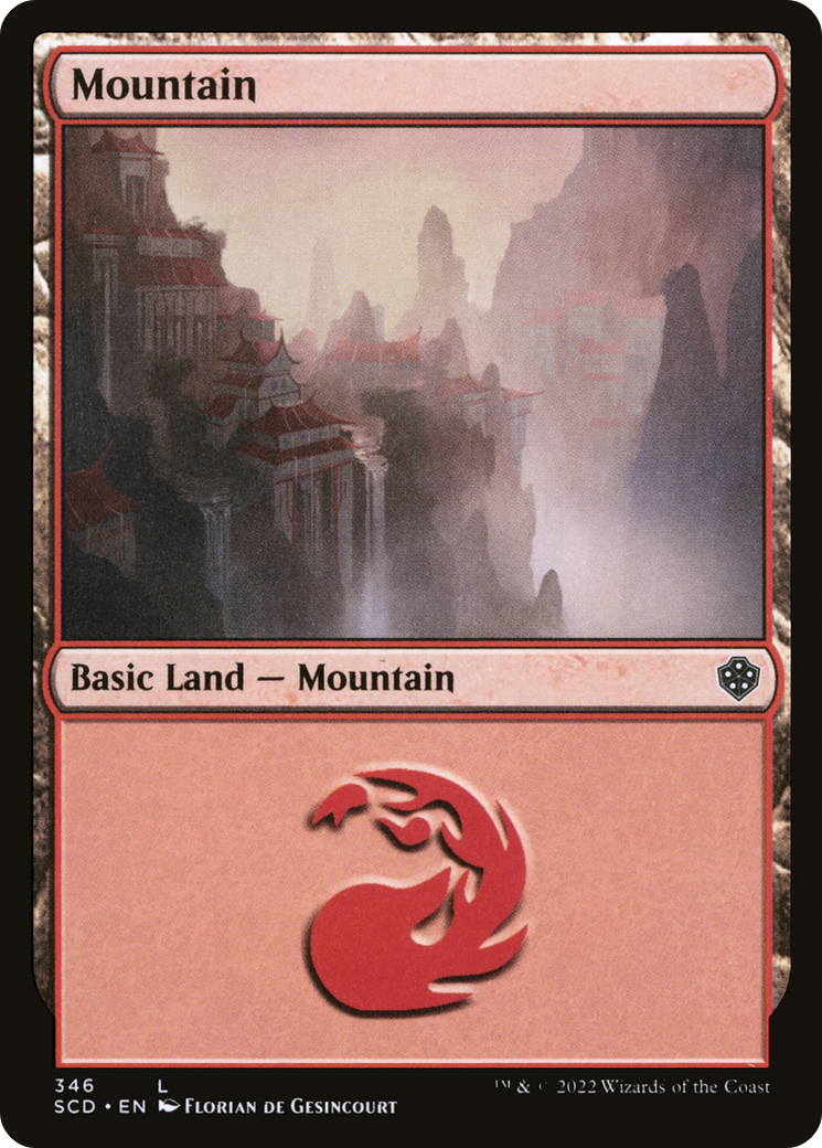 Mountain (346) [Starter Commander Decks] | Gear Gaming Bentonville