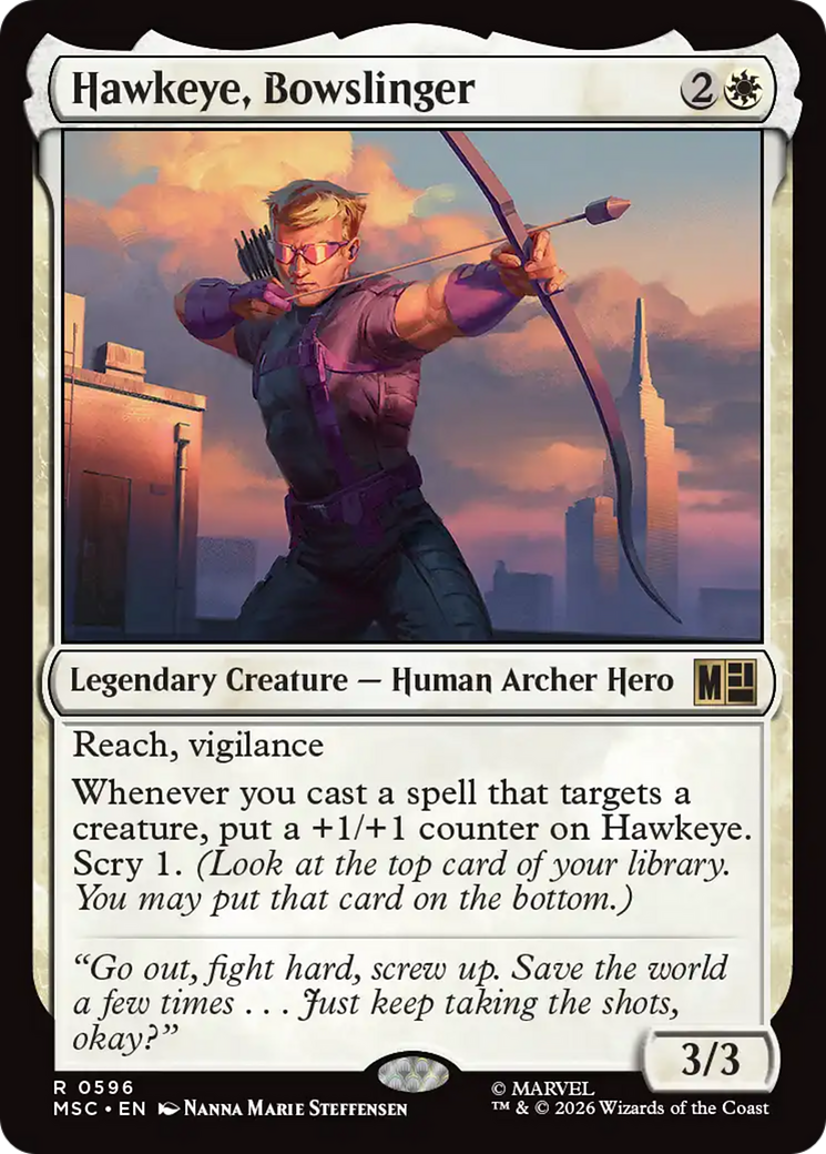 Hawkeye, Bowslinger [Marvel Super Heroes Commander] | Gear Gaming Bentonville