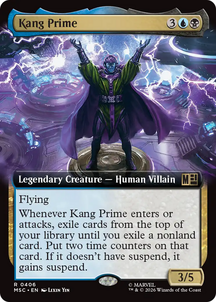 Kang Prime (Extended Art) [Marvel Super Heroes Commander] | Gear Gaming Bentonville