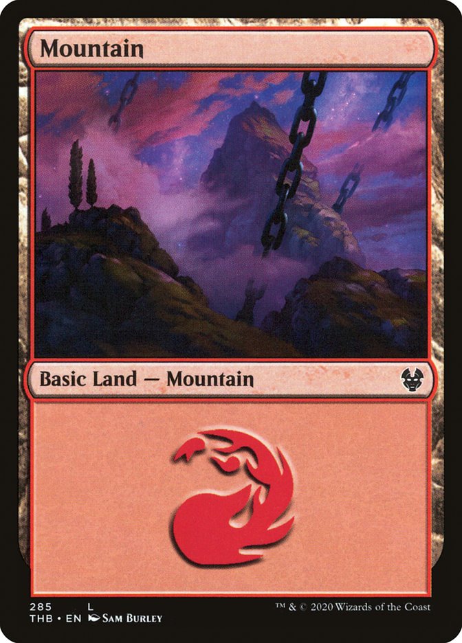 Mountain (285) [Theros Beyond Death] | Gear Gaming Bentonville