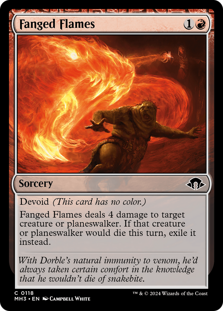 Fanged Flames [Modern Horizons 3] | Gear Gaming Bentonville