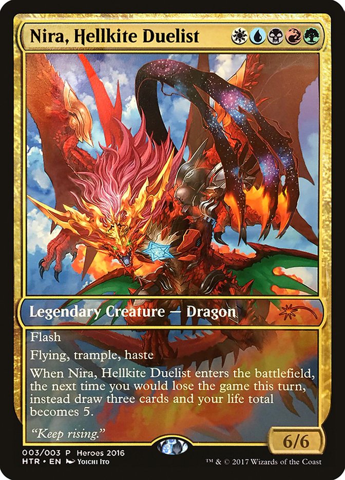 Nira, Hellkite Duelist [Heroes of the Realm] | Gear Gaming Bentonville