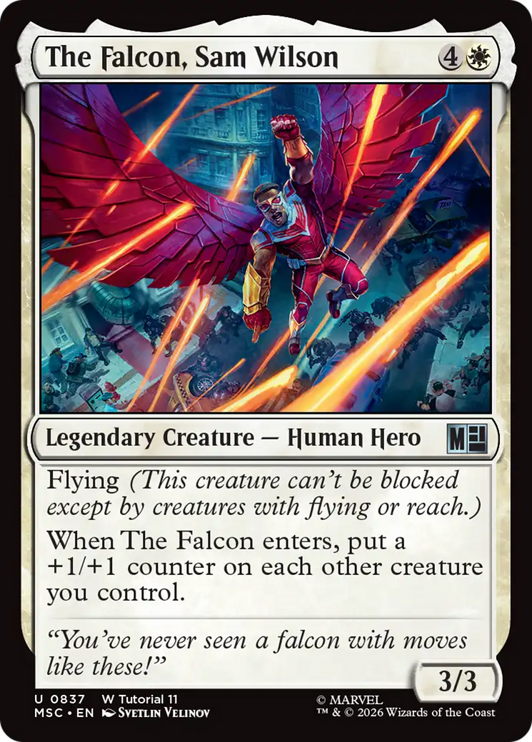 The Falcon, Sam Wilson [Marvel Super Heroes Commander] | Gear Gaming Bentonville