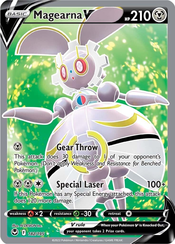 Magearna V (182/195) [Sword & Shield: Silver Tempest] | Gear Gaming Bentonville