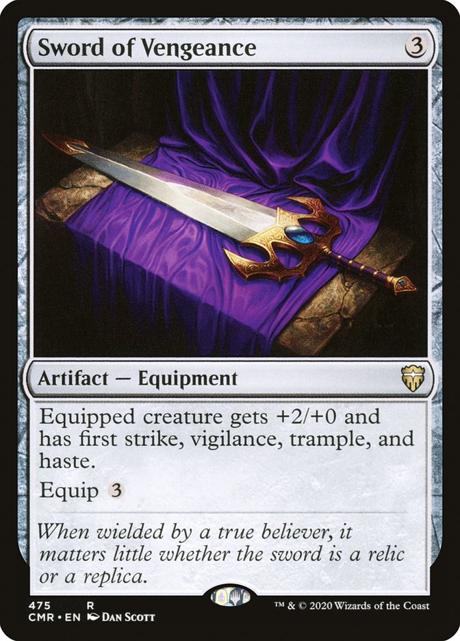 Sword of Vengeance [Commander Legends] | Gear Gaming Bentonville