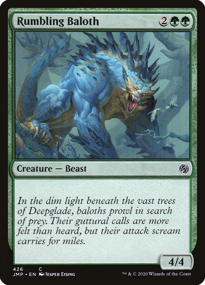Rumbling Baloth [Jumpstart] | Gear Gaming Bentonville