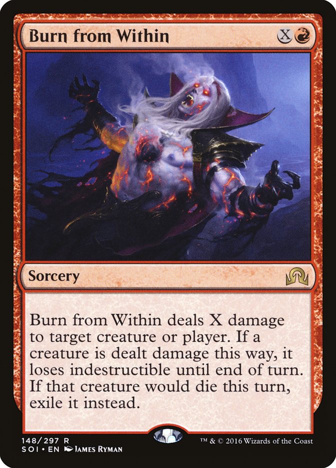 Burn from Within [Shadows over Innistrad] | Gear Gaming Bentonville
