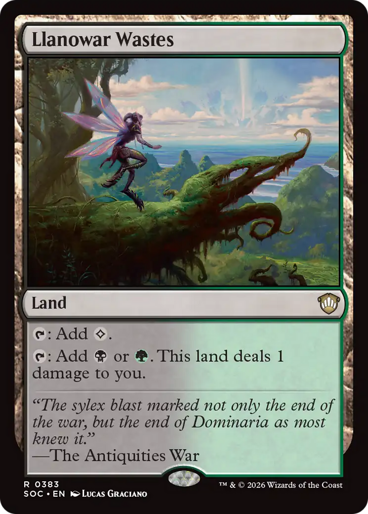 Llanowar Wastes [Secrets of Strixhaven Commander] | Gear Gaming Bentonville