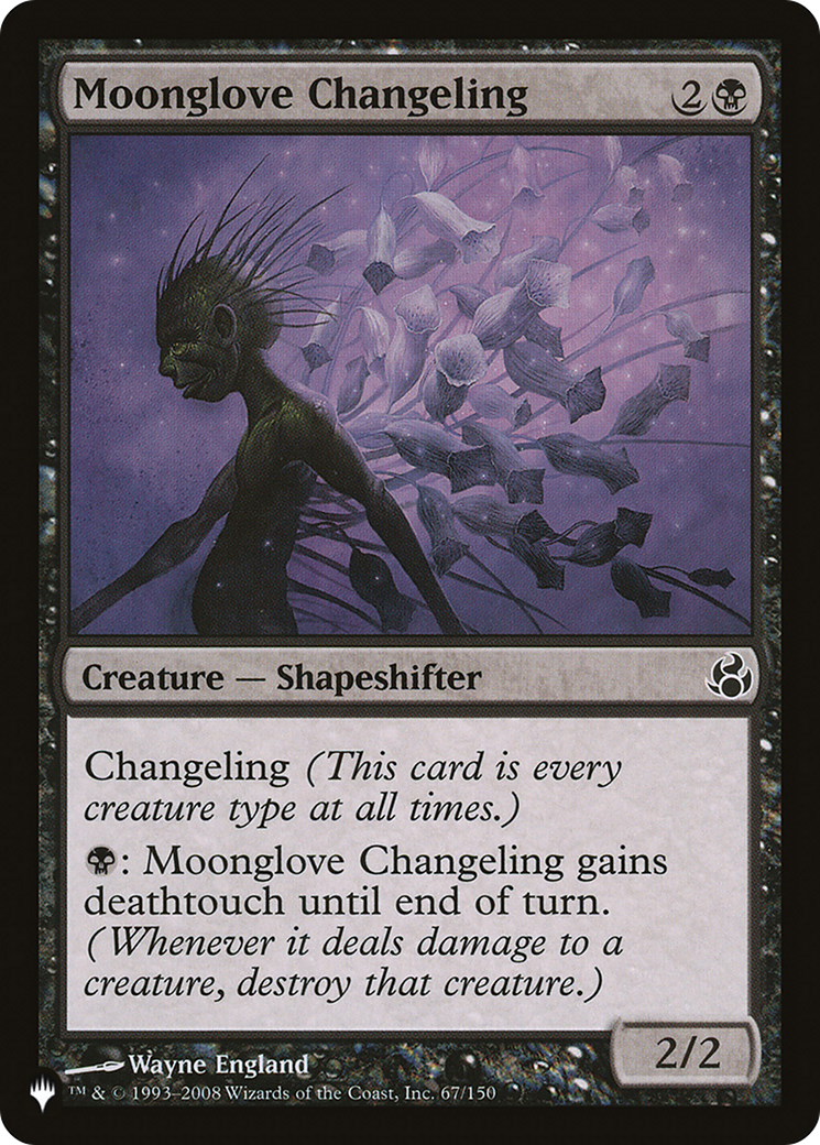 Moonglove Changeling [The List Reprints] | Gear Gaming Bentonville