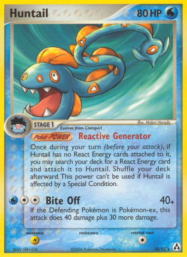 Huntail (18/92) [EX: Legend Maker] | Gear Gaming Bentonville