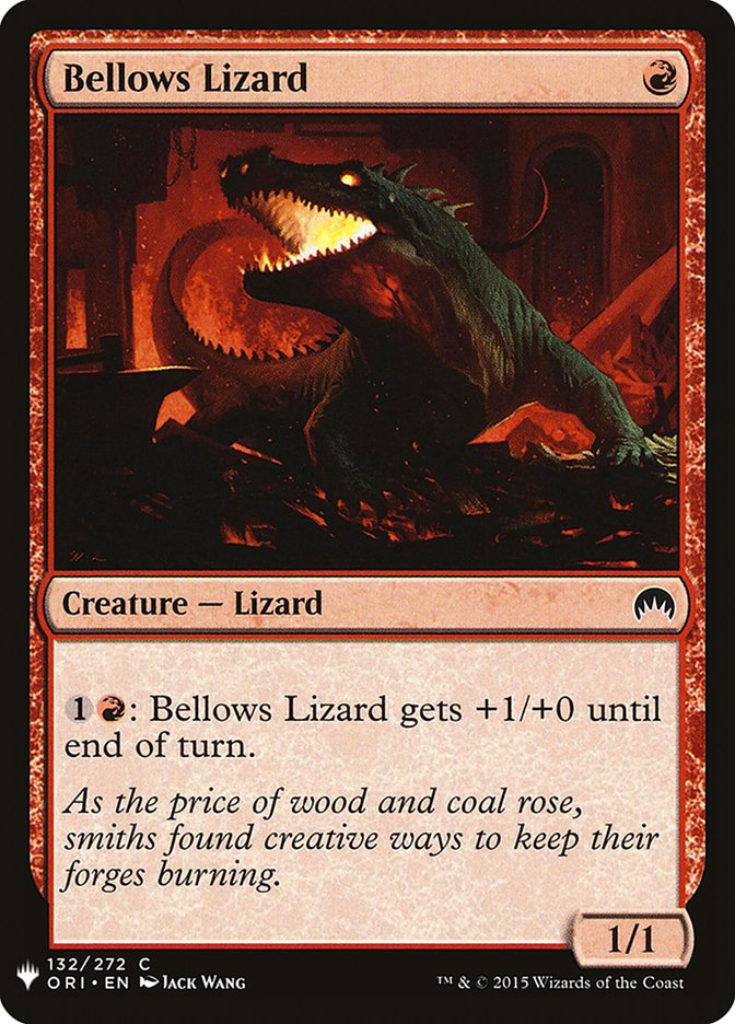 Bellows Lizard [Mystery Booster] | Gear Gaming Bentonville