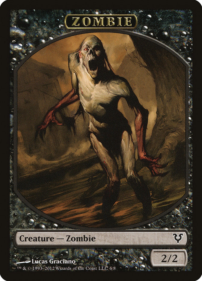 Zombie Token [Avacyn Restored Tokens] | Gear Gaming Bentonville